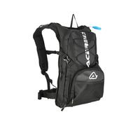 Sac À Dos Moto Acerbis H2O Logo Noir/Blanc Avec Sacca Hydrique