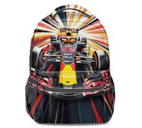 Sac à dos Motorcore à imprimé cinétique - Design Racing Intense pour Style Urbain et Lifestyle Dynamique, Unisexe, Grand Format