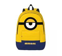 Sac à dos multi-compartiments Minions, cadeau d'anniversaire, mignon, Moi, moche et méchant, de très bonne qualité, pour enfants, pour l'ecole Noir