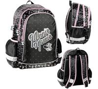 Sac À Dos Scolaire Fille Minnie Imprimé Licence Disney Noir / Rose TU