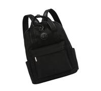 Sac à dos multi-poches avec fermeture éclair sur le dessus, poche avant, poches latérales et bretelles réglables pour trajet, école, voyage, sac de transport quotidien, sac de rangement zippé sur le
