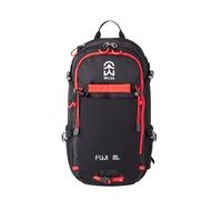 Sac à dos multi-sport 18l noir et rouge