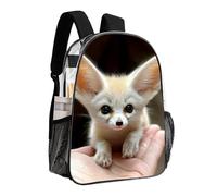 Sac à dos multifonction antivol grande capacité - Fennec Fox - Sac à dos transparent pour voyage, randonnée et camping
