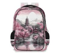 Sac à dos multifonction japonais paysage japonais, sac à dos d'école, sac à dos de randonnée, voyage, sac à dos décontracté pour ordinateur portable pour garçons, filles, hommes et femmes, couleur,