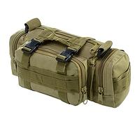 Sac à dos multifonction pour guidon de vélo, sac de pêche, sac à bandoulière pour séance de photographie, entraînement, kaki