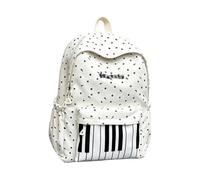 Sac à dos musique Cartable grande capacité imprimé piano esthétique