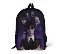 Sac à dos Mystery Wednesday, sac à bandoulière basique, cartable, sac à dos - XTYD1891 Noir