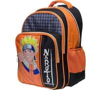 Sac à dos Naruto 42 cm - Qualité supérieure - 42 X 27 X 20 cm - 2 compartiment principal zippé extérieure. et 1 compartiment principal zippé extérieure avec 2 poches latérales (Sac à dos Naruto)