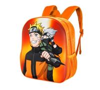 Sac à dos Naruto KARACTERMANIA - Petit préscolaire rouge avec relief 3D, pour enfant
