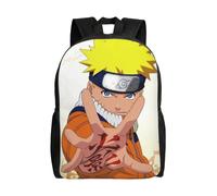 Sac à dos Naruto pour écoliers, cartable de voyage, tendance, pour garçons, HXN660 Noir