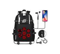 Sac à Dos Naruto pour Garçon et Filles (SD2130) 30*15*47 cm Noir