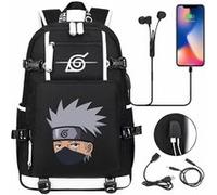 Sac à Dos Naruto pour Garçon et Filles (SD2134) 30*15*47 cm Noir G