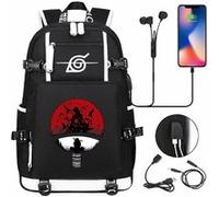 Sac à Dos Naruto pour Garçon et Filles (SD2137) 30*15*47 cm Noir