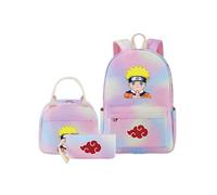 Sac à dos Naruto Student Sac à dos Sac à dos trois pièces modélisé de 2