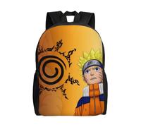 Sac à dos Naruto Uzumaki pour adolescent, cartable en toile, unisexe, HXN2105 Noir