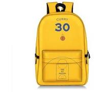 Sac à Dos NBA Curry pour Enfants Cadeaux pour Garçon (SD1178) 28*14*47 cm Jaune