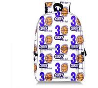 Sac à Dos NBA Curry pour Enfants Cadeaux pour Garçon (SD1179) 28*14*47 cm Multicolore