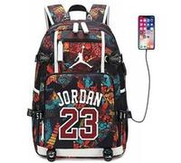 Sac à Dos NBA Jordan pour Garçon (SD3402) 30*15*47 cm Multicolore Multicolore G