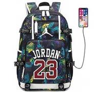 Sac à Dos NBA Jordan pour Garçon (SD3403) 30*15*47 cm Multicolore Multicolore G