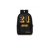 Sac à Dos NBA Kobe Bryant pour Enfants Cadeaux pour Garçon (SD1176) 28*14*47 cm Noir