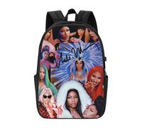 Sac à dos Nicki Minaj pour homme, femme, adolescent, résistant à l'eau, décontracté - CASE871 Noir