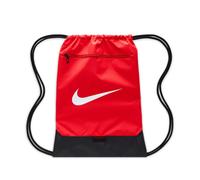 Nike Brasilia Gymsack Sac à cordon, Rouge vif/blanc