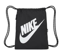 Nike Heritage Drawstring Bag Black/Black/White 10 L Sac de sport