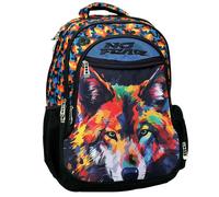 Sac à dos No Fear Loup Colors 43 CM - 2 Cpt