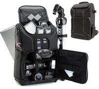 Sac à Dos NOIR Appareil Photo Réflex Support Trépied compartiment PC + rangement