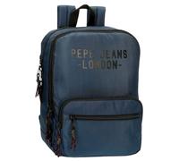 Sac À Dos Occasionnel Pepe Jeans Enfant Unisexe 100% Polyester Bleu