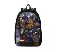 Sac à dos Odin Marvel Thor Film Odin pour femmes et enfants, sangle réglable pour le travail, le bureau, cadeau d'anniversaire, sac de rangement de grande capacité Noir