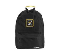Sac à dos One Piece, Cartable Jolly Roger, Noir, Jaune, Blanc, Taille TU