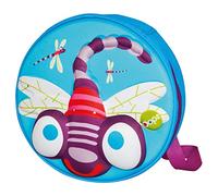 Sac à Dos Oops avec Motif Libellule, Sac à Dos pour Enfants (avec Bretelles réglables, idéal pour Le Jardin d'enfants, fabriqué en 100% polyéthylène, Taille Approx. 18x36x28 cm), Bleu