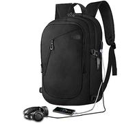 Sac à Dos Ordinateur 17,3 pouces, Dobaly Sac a Dos PC Portable Antivol, Sac a Dos Homme d Affaire Travail Scolaire Voyage étanche avec USB Charging Port