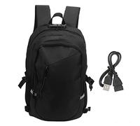 Sac À Dos Ordinateur Avec Port USB, Grande Capacité, Antivol, Noir - Tissu Oxford Résistant, Serrure À Code, Pour Travail Et Loisirs