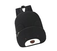 Sac à dos ours pour garçons et filles - Sac à dos décontracté pour ordinateur portable - Léger et imperméable - Sac de voyage unisexe, Noir , As shown in the figure