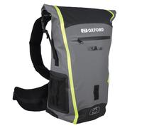 Sac À Dos Oxford Aqua B25 Hydro Imperméable 25 Litres Pour Moto Gris Fl