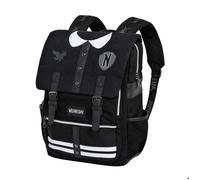 Sac à dos Oxford - Mercredi Varsity - Noir - Taille Unique