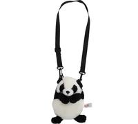 Sac à Dos Panda en Peluche, Bandoulière Réglable, 1 Pièce | Forme Panda Classique, Usage Court Parcours et École, Style Cartoon Unique