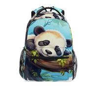 Sac À Dos Panda on The Tree Cartable Scolaire Classique Cartables Unisexe Rucksack pour École Étudiant Randonnée