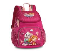 Sac à dos Pat' Patrouille avec Chase, Marshall et Skye, pour garçons et filles de 3 à 6 ans, sac de crèche et de maternelle avec sangle de poitrine - 31 cm x 25 cm x 10 cm - Fabrizio, Rose, 31 X 25 X