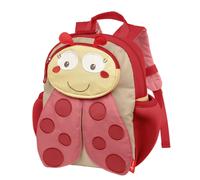 Sigikid Sac à dos enfant unisexe motif patte de lapin dès 2 ans Baie/rouge coccinelle S Décontracté