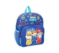 mybagstory | Sac à dos Pat' Patrouille Enfant | Idéal École Maternelle et Loisirs | Motif Chase Marcus et Ruben | Bretelles Réglables | 29x23x10 cm | Bleu