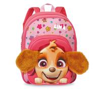 Sac à dos Paw Patrol pour enfants avec design de chien pour garçons et filles - Personnalisé avec le nom - Sac de loisirs pour maternelle avec oreilles en peluche 3D - 8L, 31 x 24 x 13 cm
