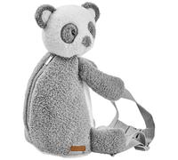 Sac à dos peluche Teddy Panda Gris