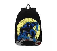 Sac à dos personnalise Black Panther Comic pour ordinateur portable, sac à dos décontracté pour femmes et hommes, pour ecoliers, etudiants, super-héros Noir