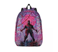 Sac à dos personnalise en toile Daredevil Anime pour femmes et hommes, cartable pour l'ecole et l'université Noir