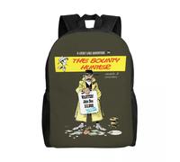 Sac à dos personnalisé Lucky Luke Adventure pour femmes et hommes, cartable tendance pour l'université, les écoles, les dessins animés et les bandes dessinées Noir