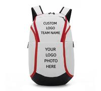 Sac À Dos Personnalisé pour Équipe De Football Sac De Basket-Ball Personnalisé Logo Imprimé Grande Capacité Paquet D'entraînement Sac De Sport DIY Color1,55×32×20cm