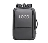 Sac À Dos Personnalisé pour Hommes Mode Personnalisé Votre Propre Logo Grande Capacité Ordinateur Sac À Dos D’Affaires en Plein Air Sac De Voyage Décontracté Color3,42 * 17 * 29CM